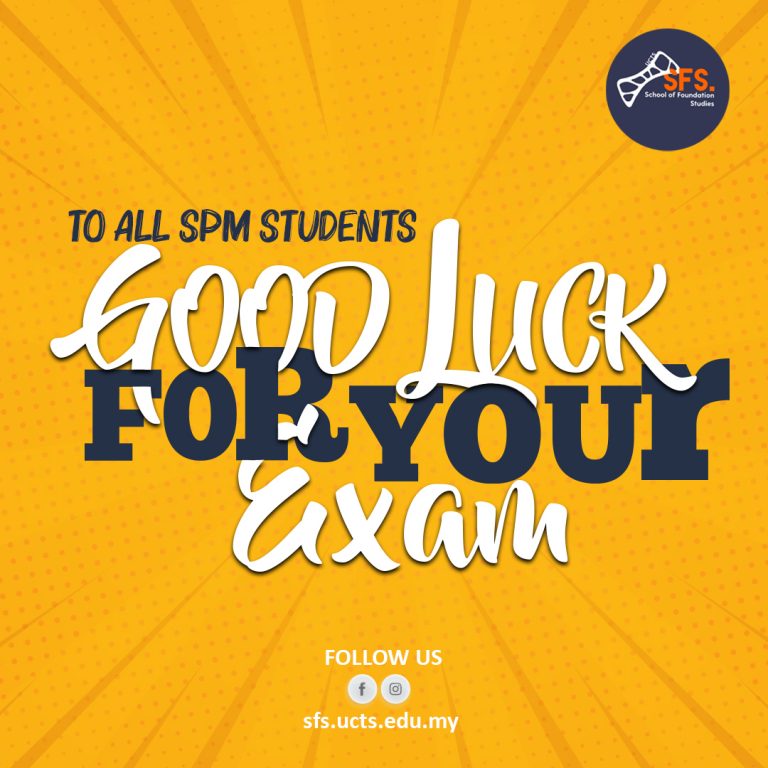 Read more about the article Good luck SPM Candidates!